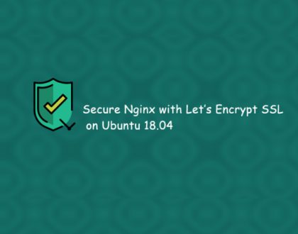 Secure Nginx with Lets Encrypt on Ubuntu
