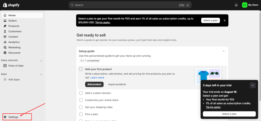 Settings page of an email application displaying various configuration options and preferences for user customization.