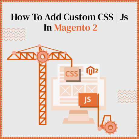 A guide on adding custom CSS in Magento 2, featuring step-by-step instructions and visual aids for clarity.